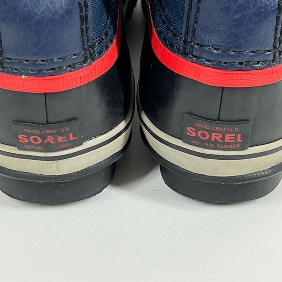 Winter boots Sorel size 6 Waterproof Blue Red - Picture 4 of 11